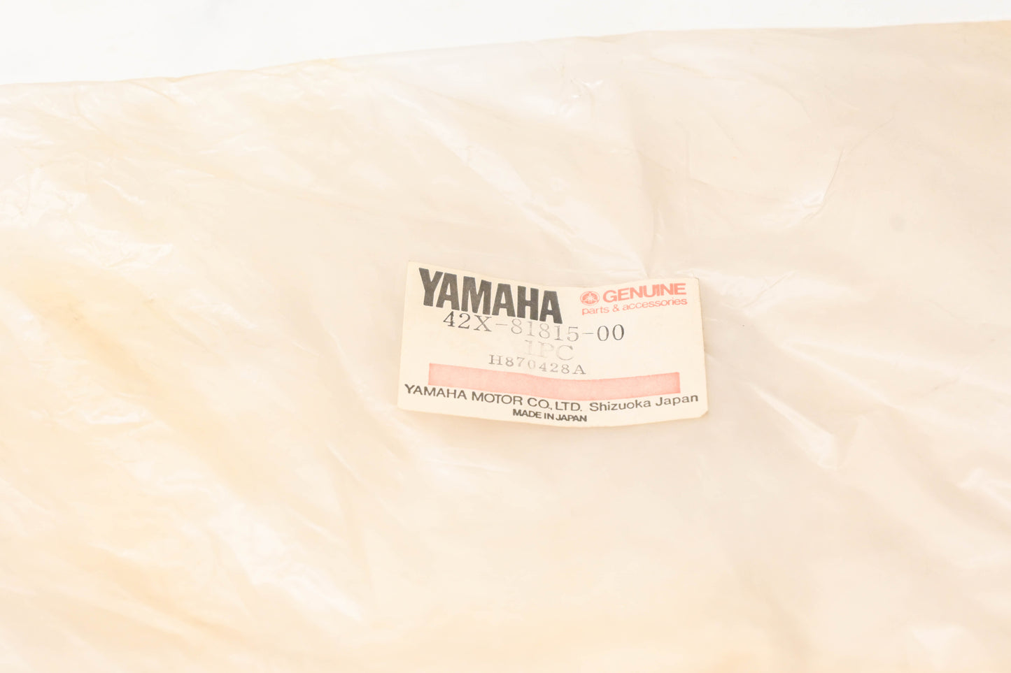 New OEM Yamaha 42X-81815-00-00 Starter Wire NOS