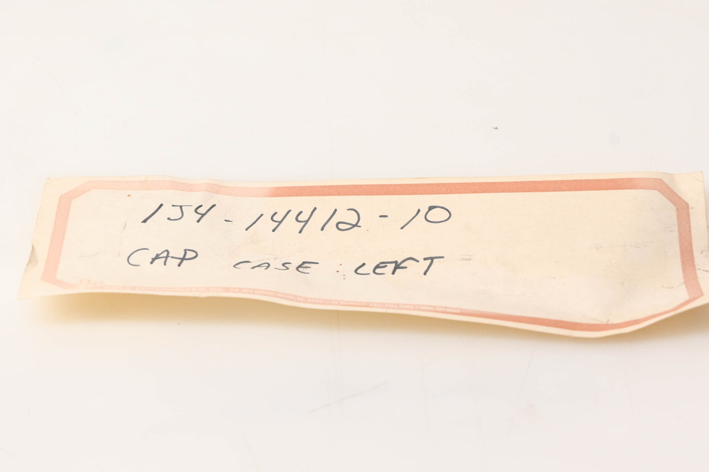 New OEM Yamaha 1J4-14412-10-00 Cleaner Case Cap NOS