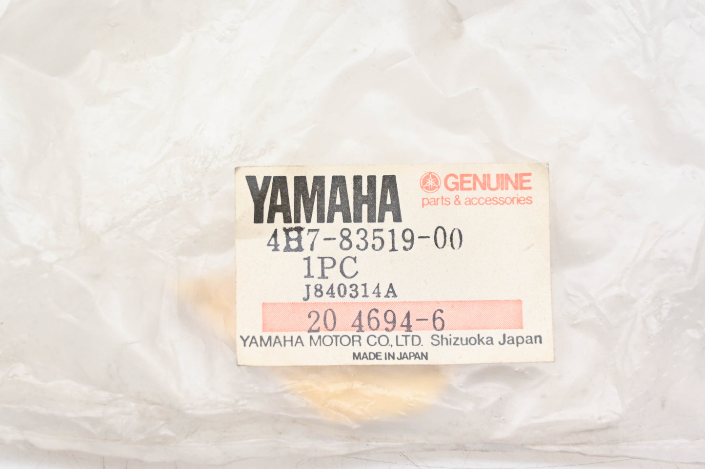 New OEM Yamaha 4H7-83519-00-00 Speedometer Bracket NOS