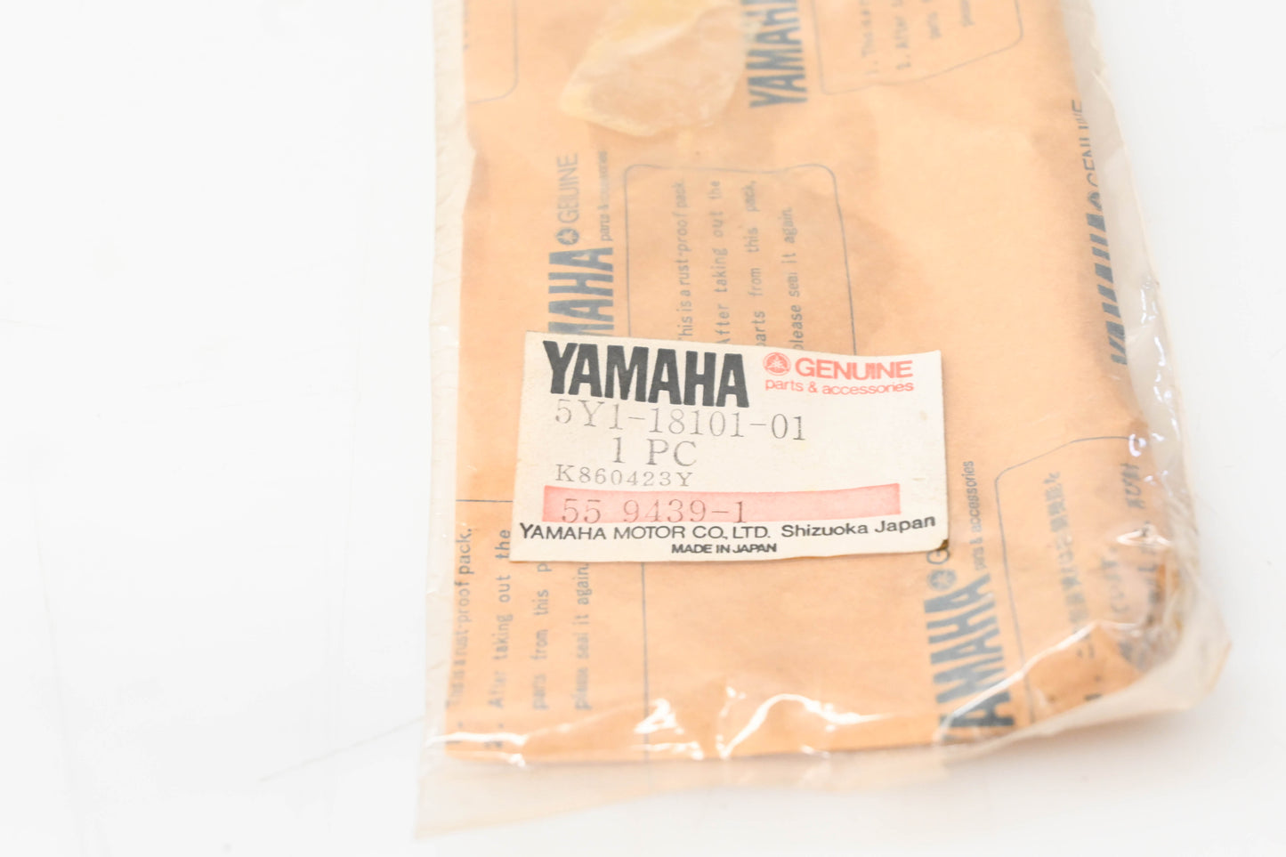 New OEM Yamaha 5Y1-18101-01-00 Shift Shaft Assembly NOS