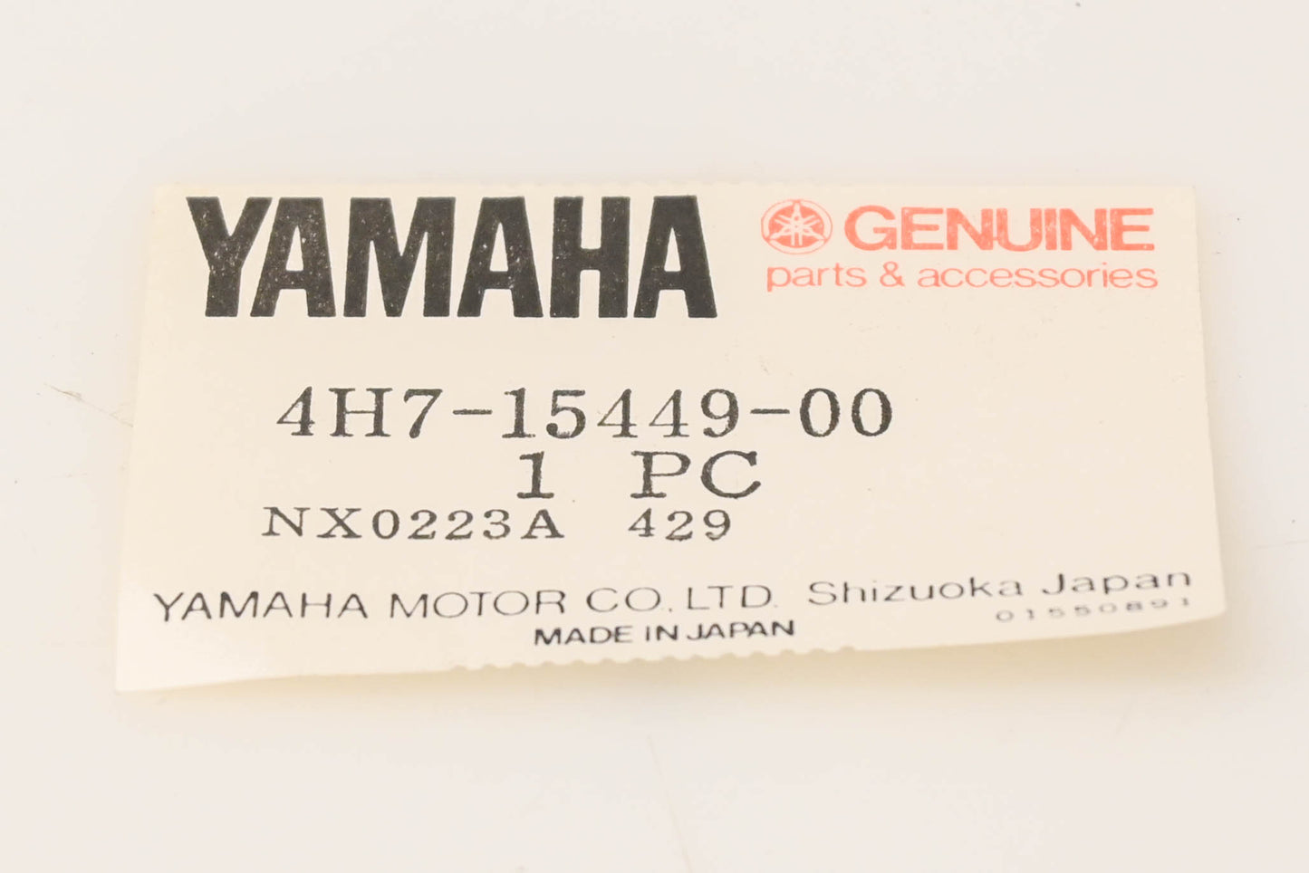New OEM Yamaha 4H7-15449-00-00 O-Ring NOS