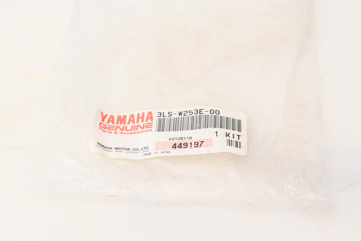 New OEM Yamaha 3LS-W253E-00-00 Brake Shoe Kit NOS