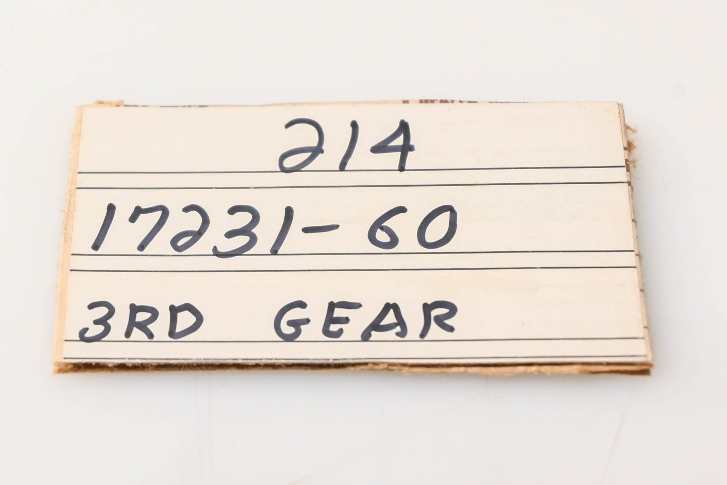 New OEM Yamaha 214-17231-60-00 3rd Wheel Gear NOS
