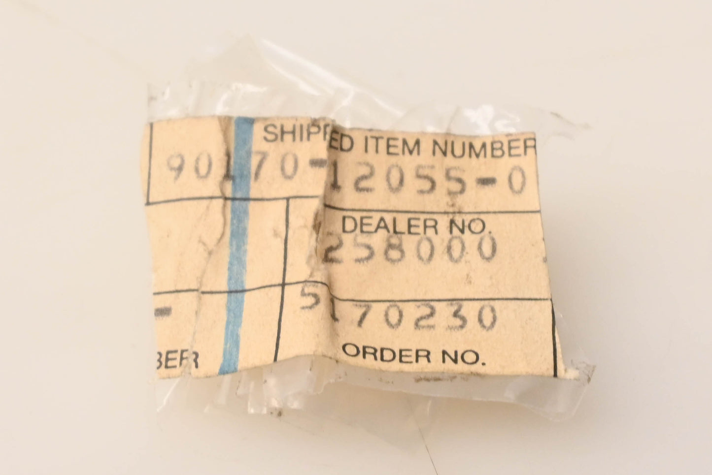 New OEM Yamaha 90170-12055-00, 95317-12700-00 Nut NOS