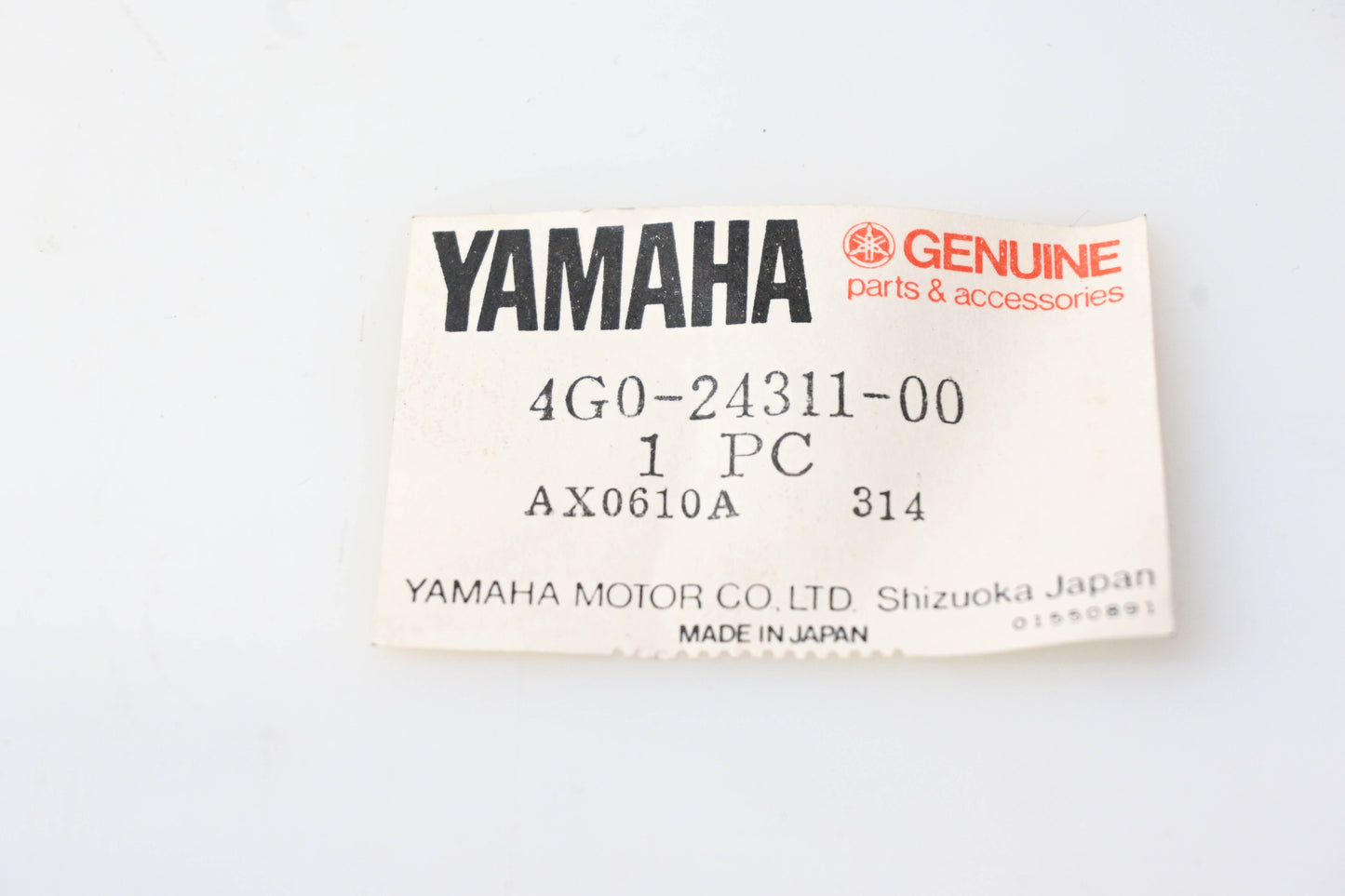 New OEM Yamaha 4G0-24311-00-00 Fuel Hose NOS