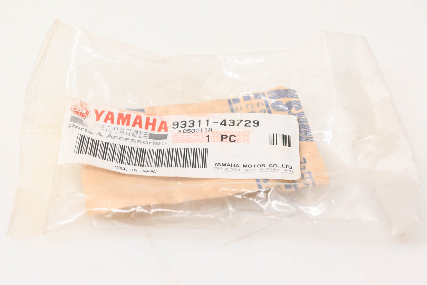 New OEM Yamaha 93311-43729-00 Needle Bearing NOS