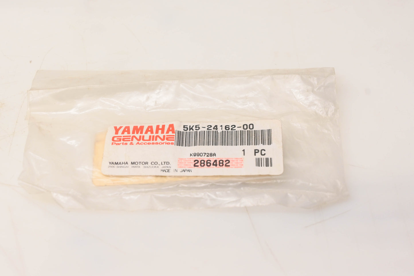 New OEM Yamaha 5K5-24162-00-00 Gas Tank Emblem NOS