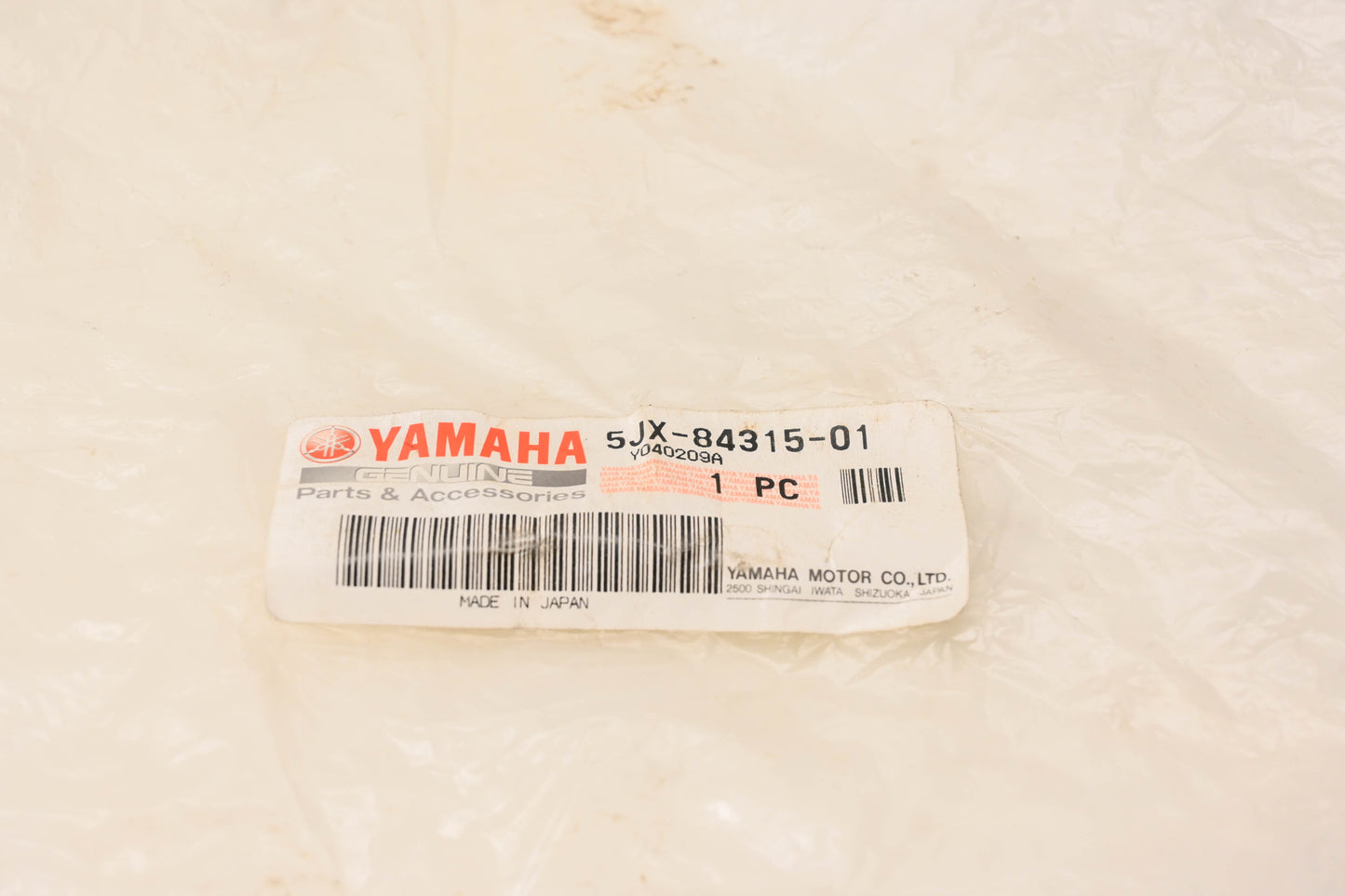 New OEM Yamaha 5JX-84315-01-00 Headlight Mount NOS