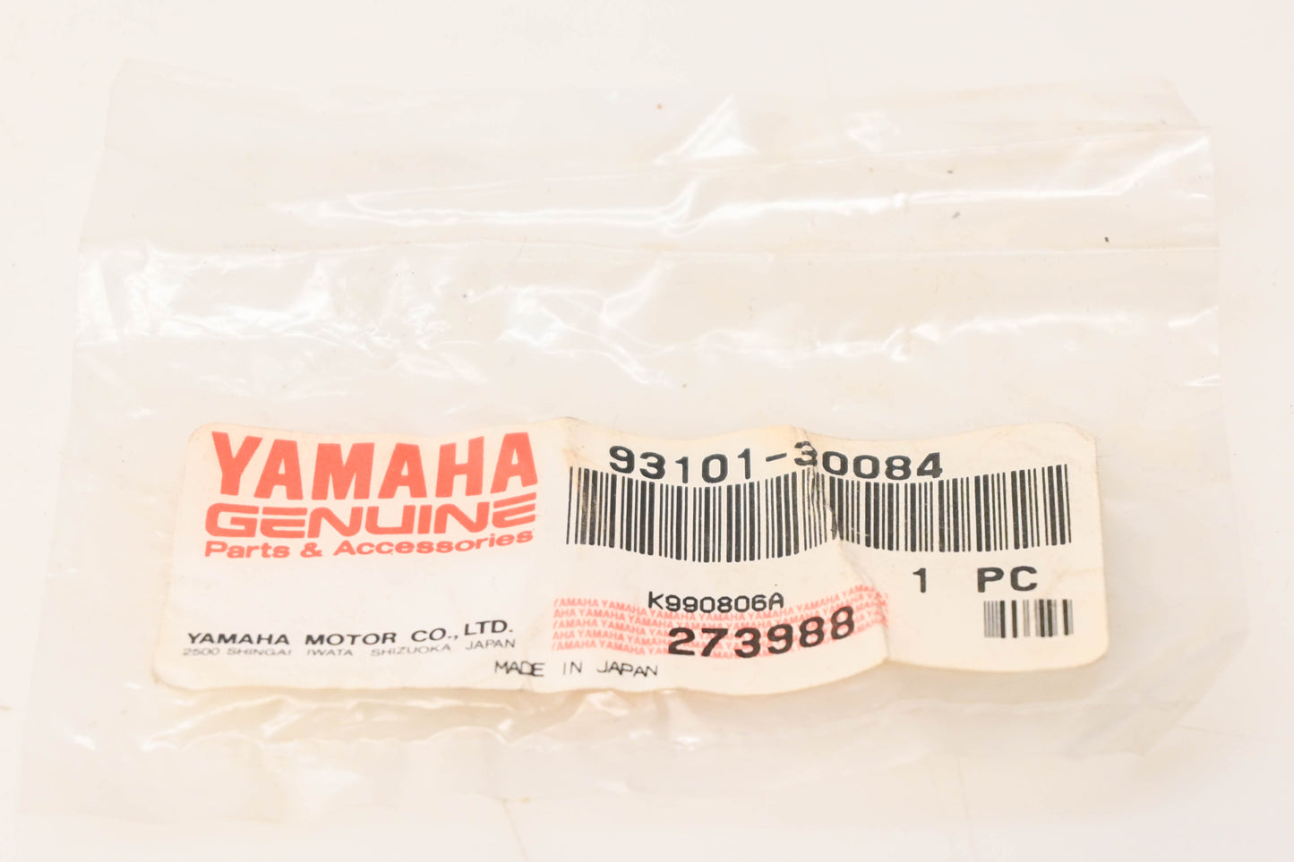 New OEM Yamaha 93101-30084-00 Oil Seal NOS