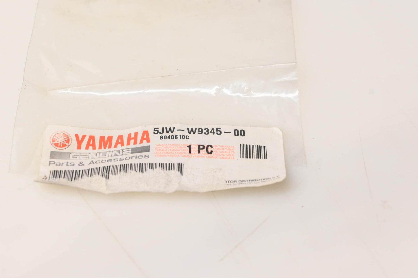 New OEM Yamaha 5JW-W9345-00-00 FJR Case Logo NOS