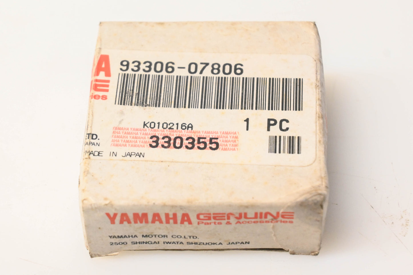 New OEM Yamaha 93306-07806-00 Bearing NOS