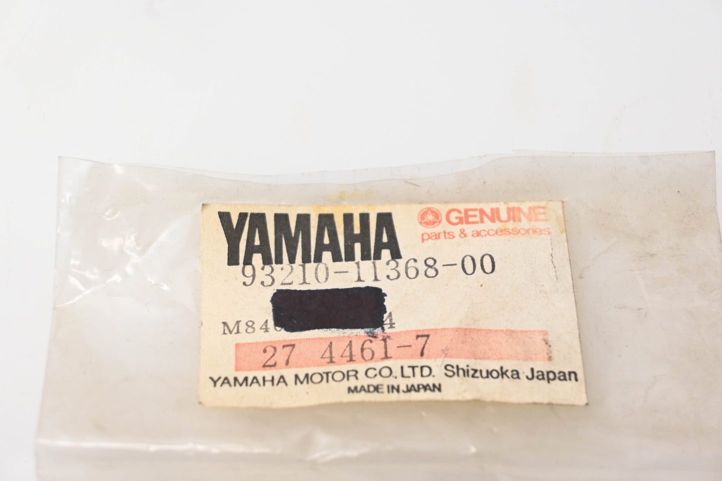 New OEM Yamaha 93210-11368-00 O-Ring NOS