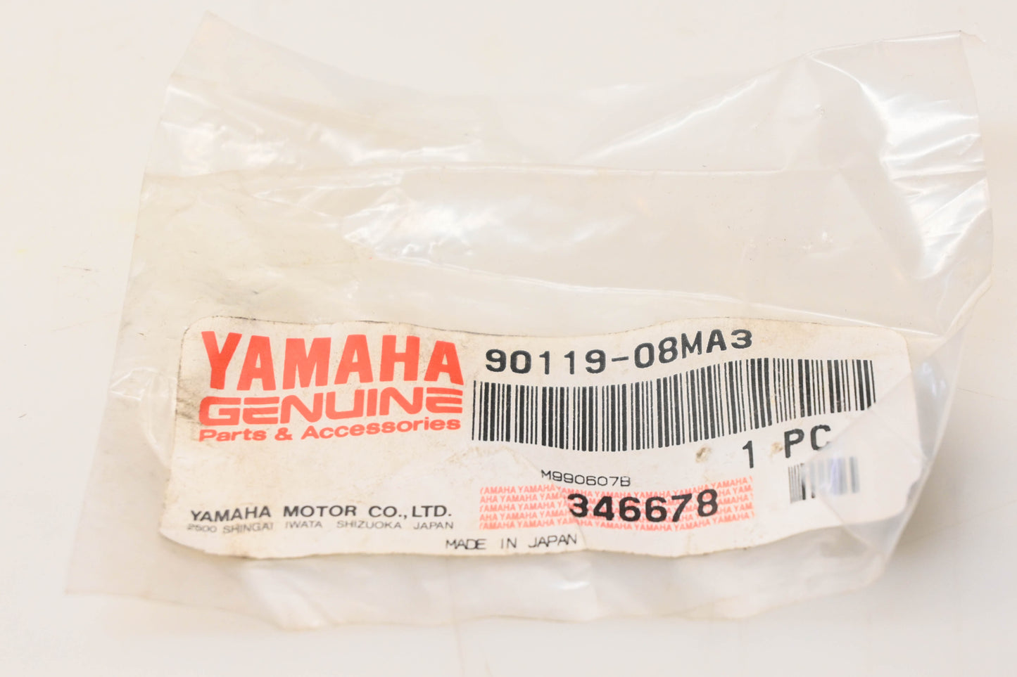 New OEM Yamaha 90119-08MA3-00 Bolt With Washer NOS