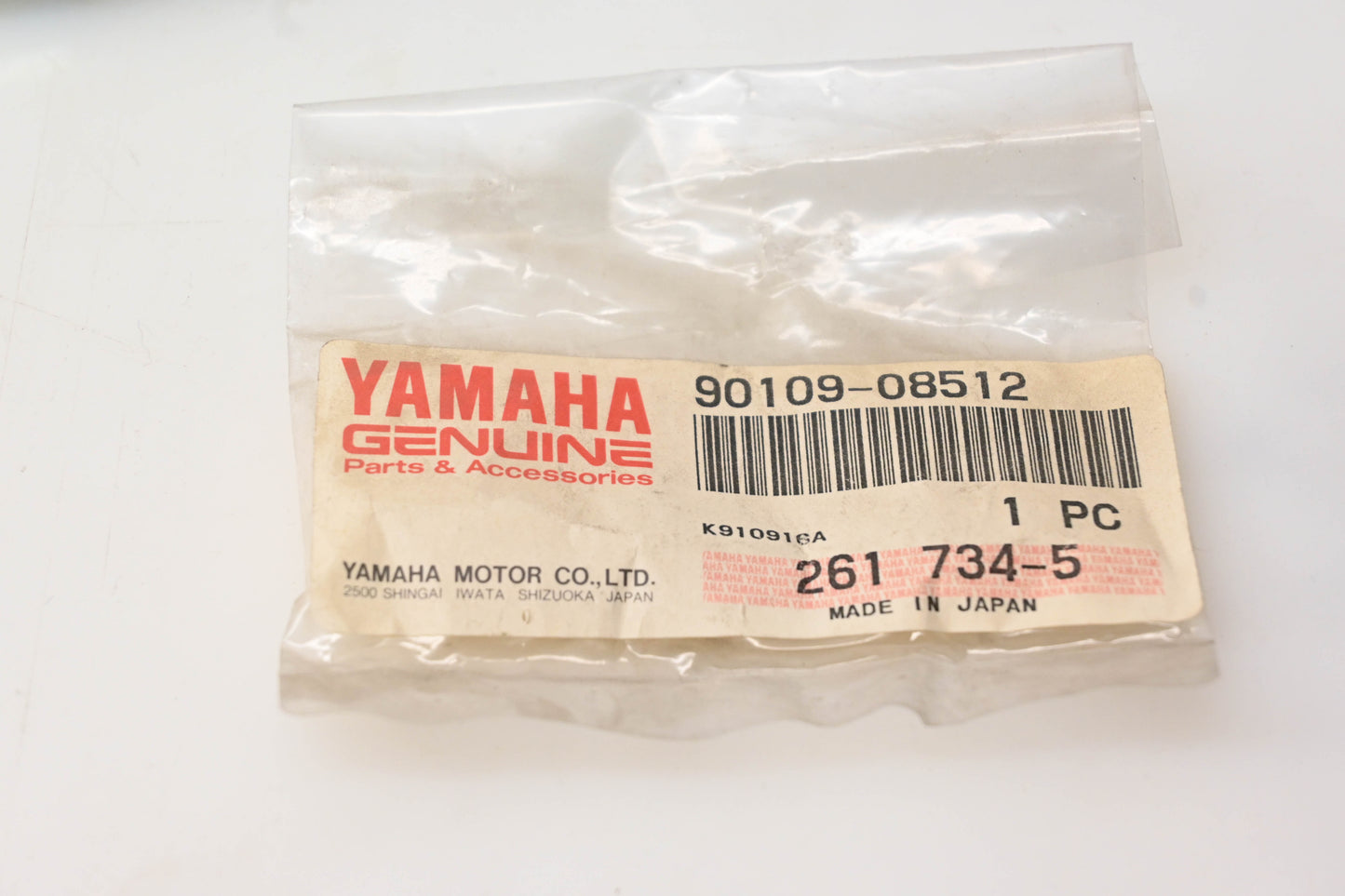 New OEM Yamaha 90109-08512-00 Bolt NOS