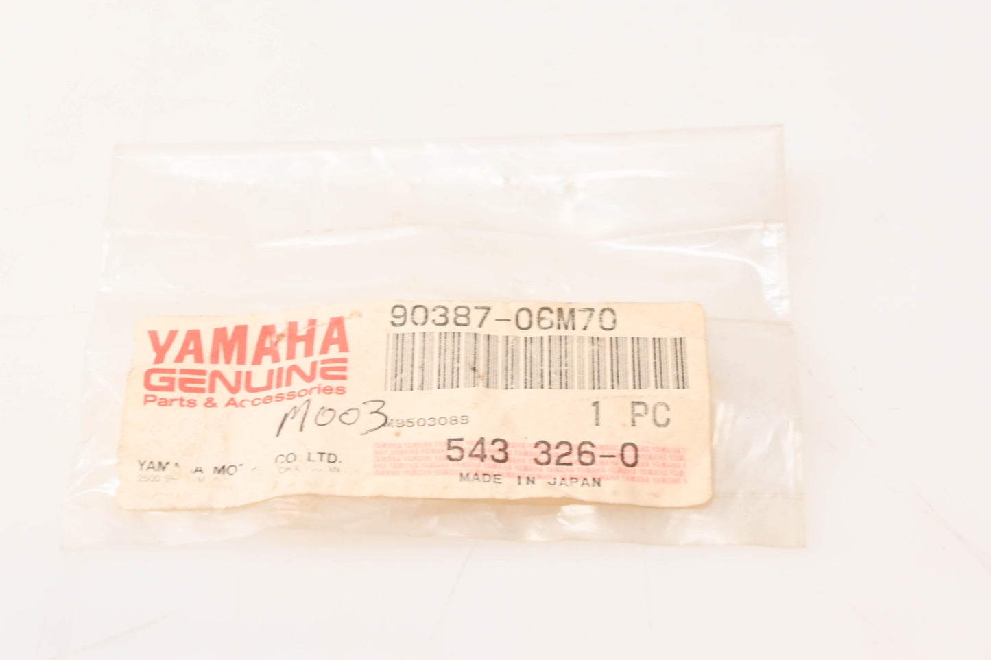 New OEM Yamaha 90387-06M70-00 Collar NOS