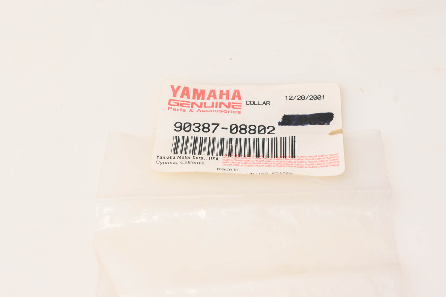 New OEM Yamaha 90387-08802-00 Collar NOS