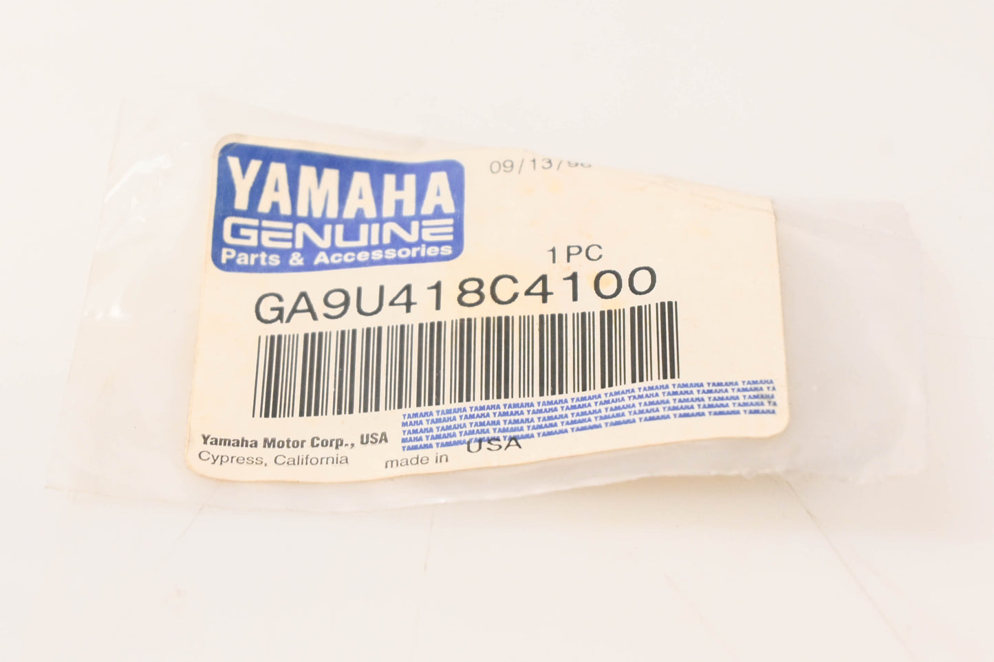 New OEM Yamaha GA9-U418C-10-00 Caution Label NOS