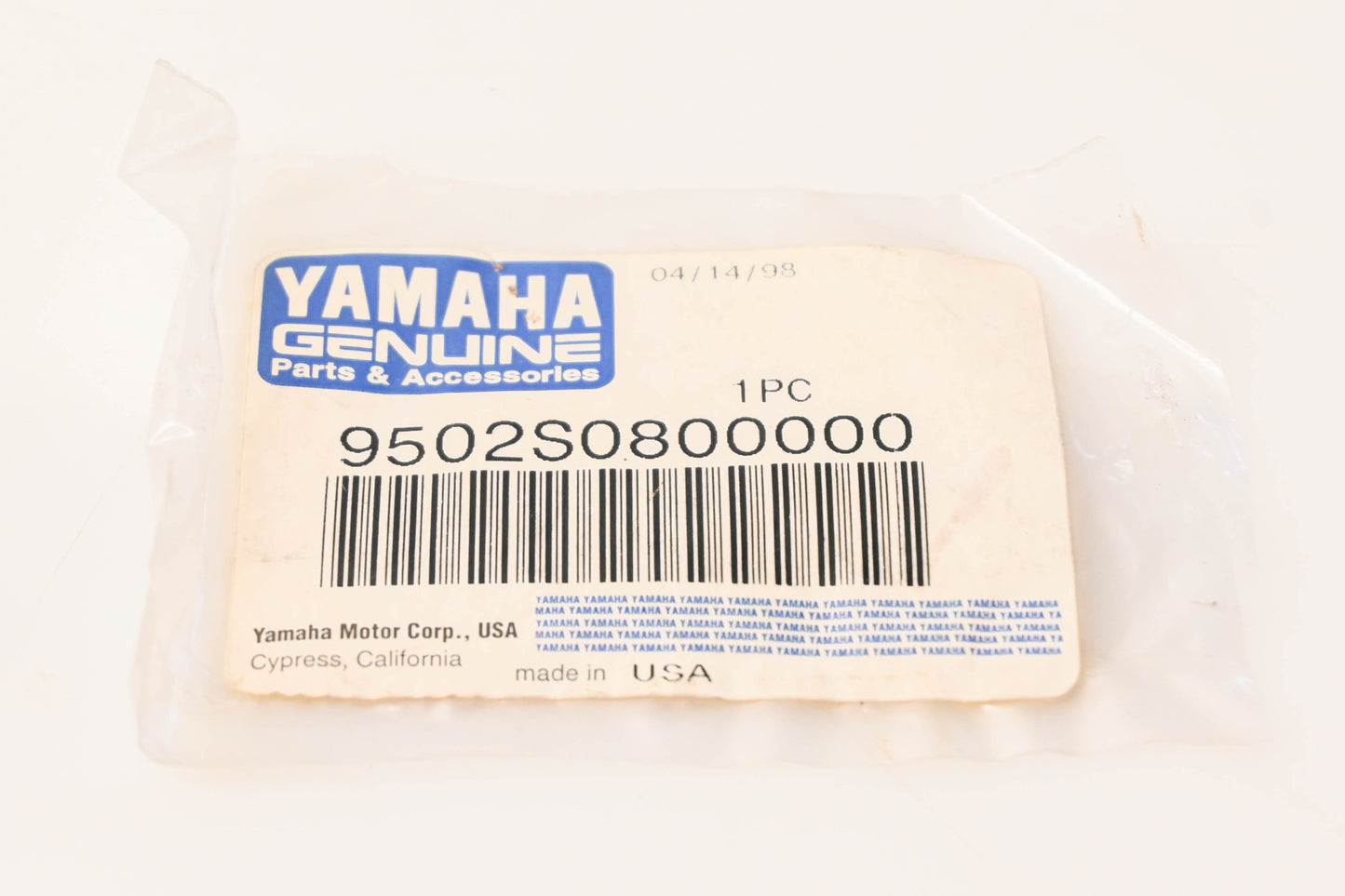New OEM Yamaha 9502S-08000-00 Locking Nut NOS