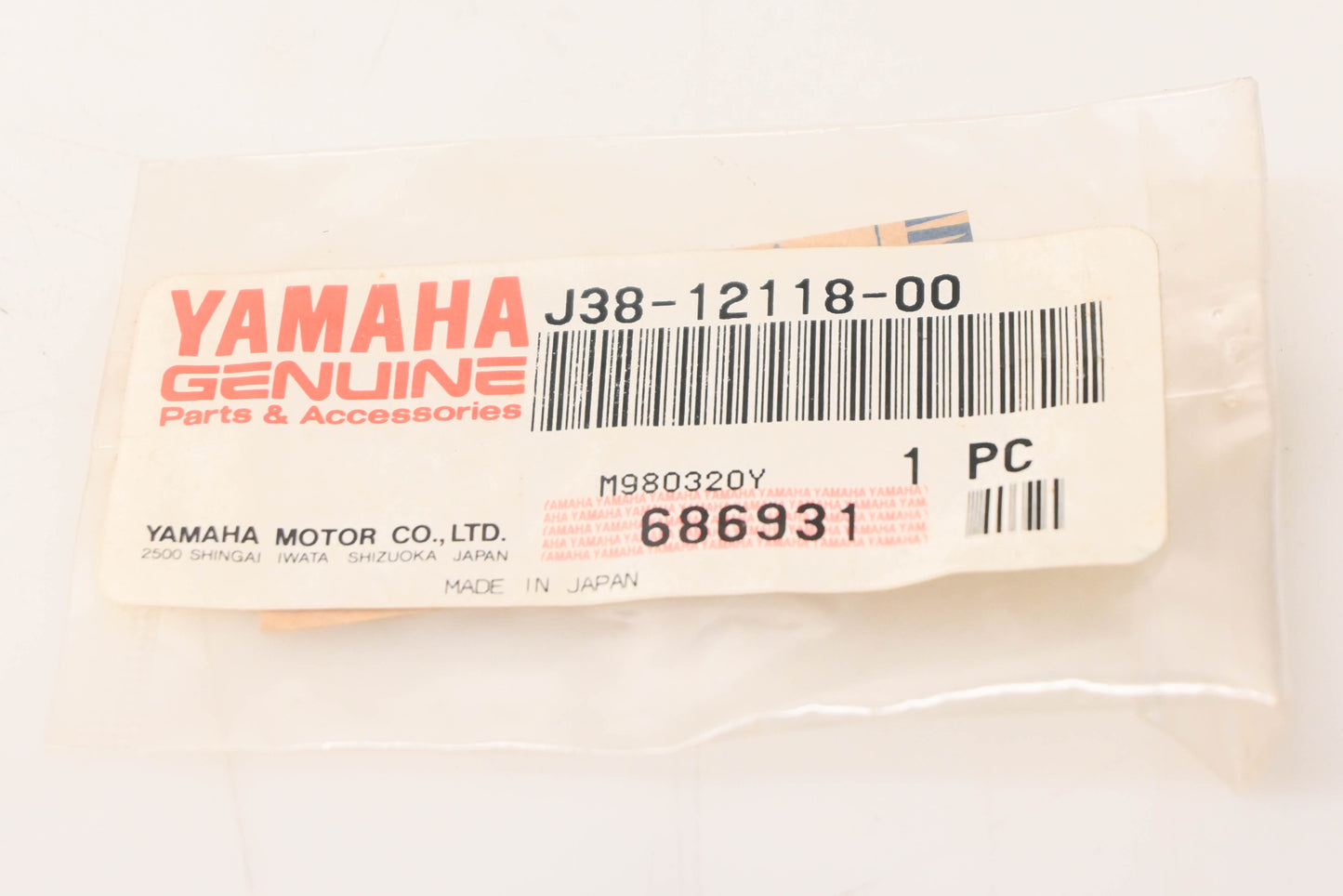 New OEM Yamaha J38-12118-00-00 Valve Cotter NOS