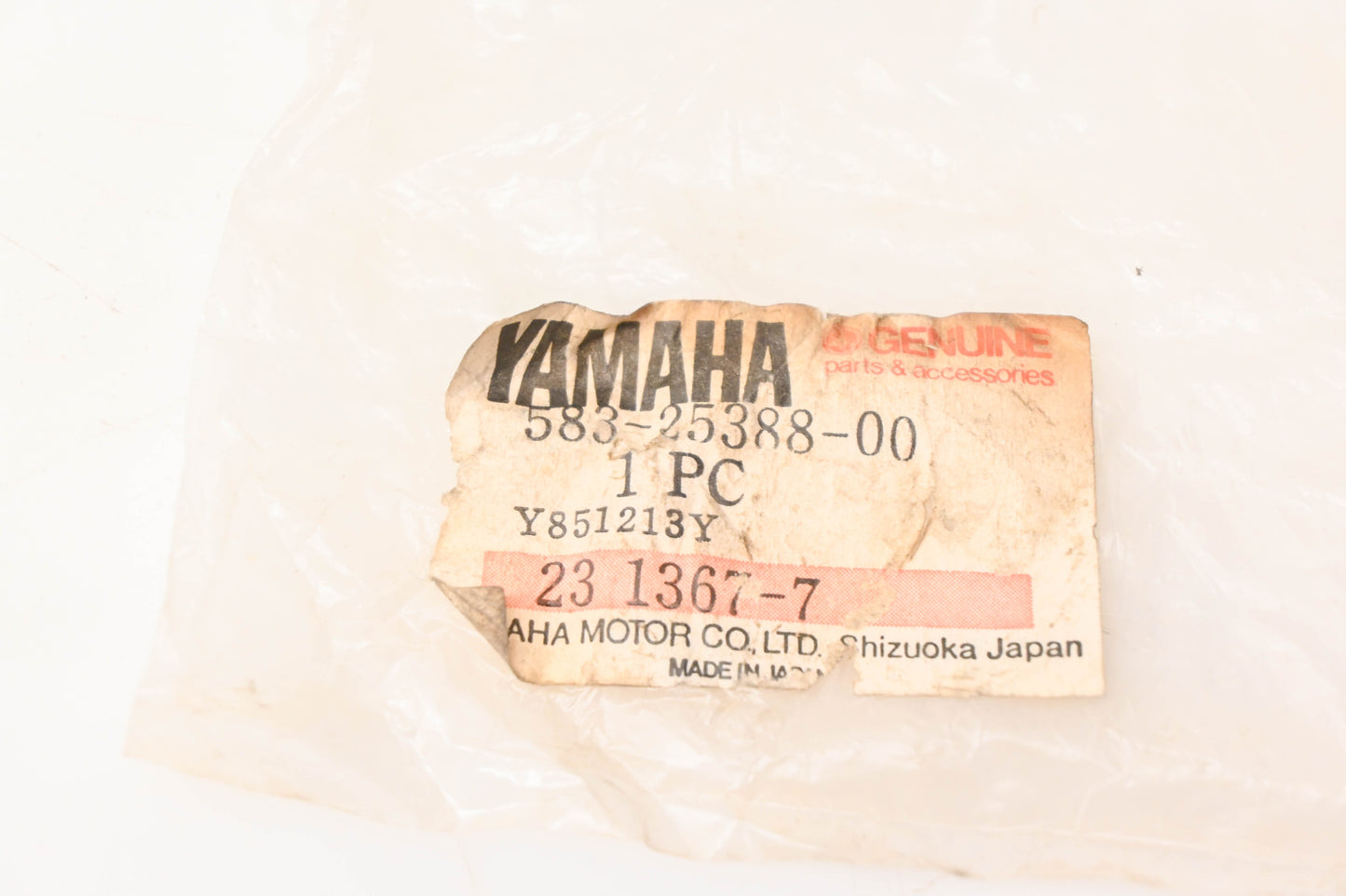 New OEM Yamaha 583-25388-00-00 Chain Puller Tensioner NOS