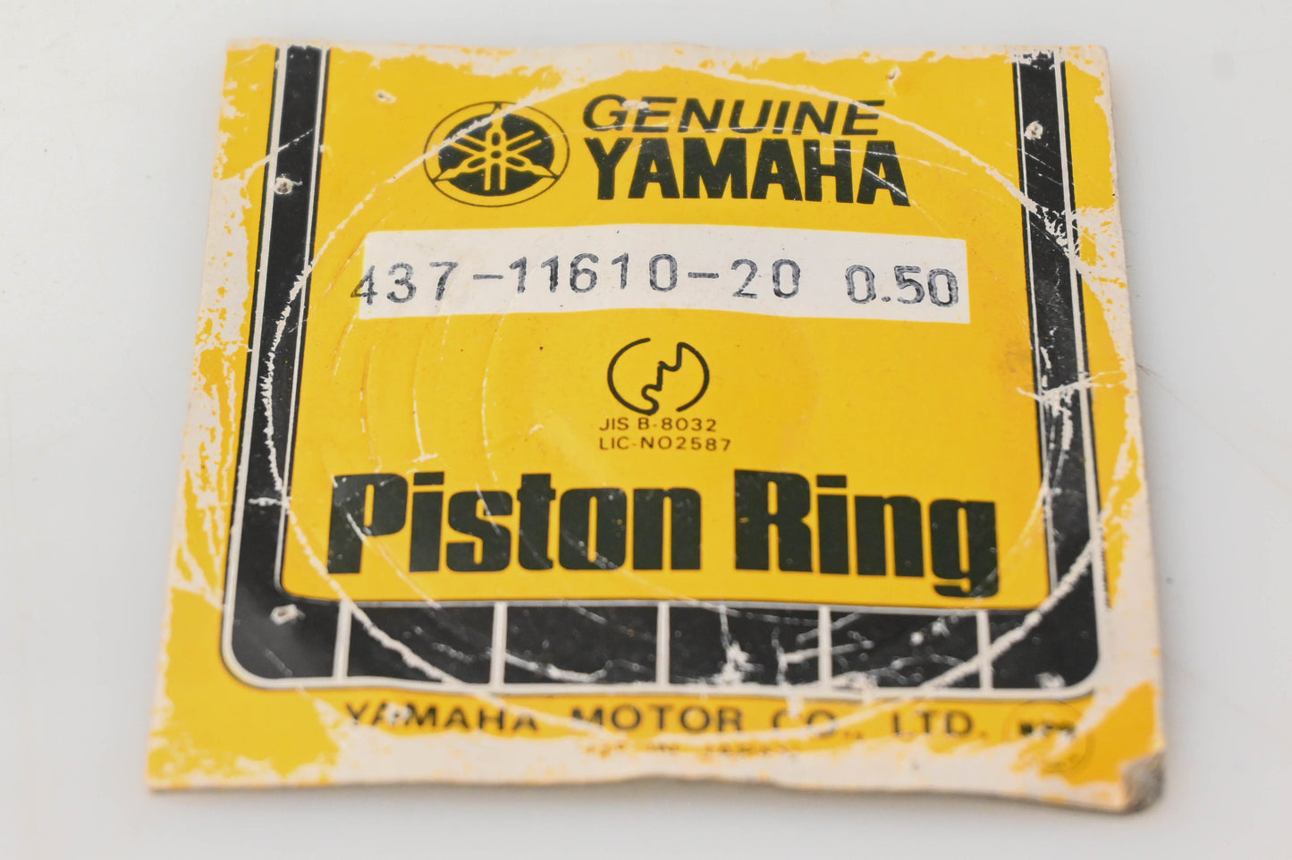 New OEM Yamaha 437-11610-20-00 Piston Ring Kit (Incomplete) NOS