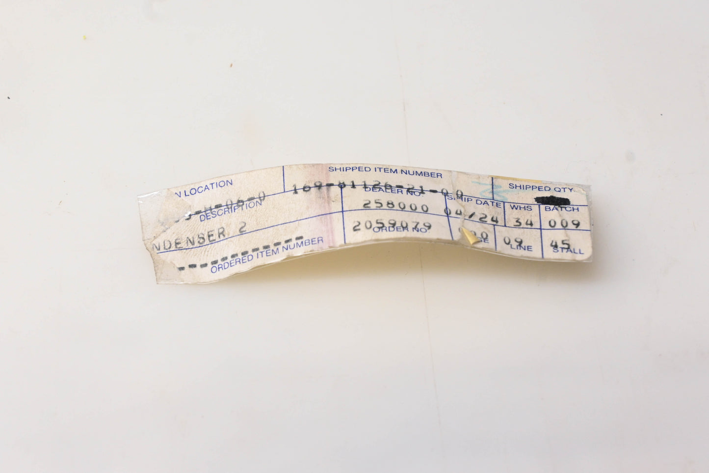 New OEM Yamaha 169-81126-21-00 Condenser NOS