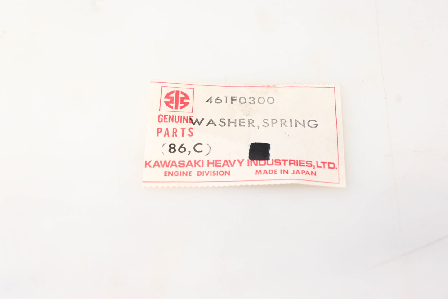 New OEM Kawasaki 461F0300 3MM Spring Washers Qty 8 NOS