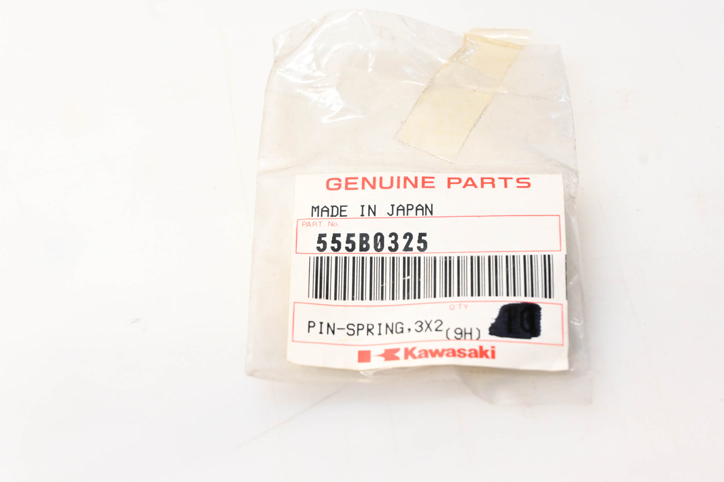 New OEM Kawasaki 555B0325 Spring Pin NOS