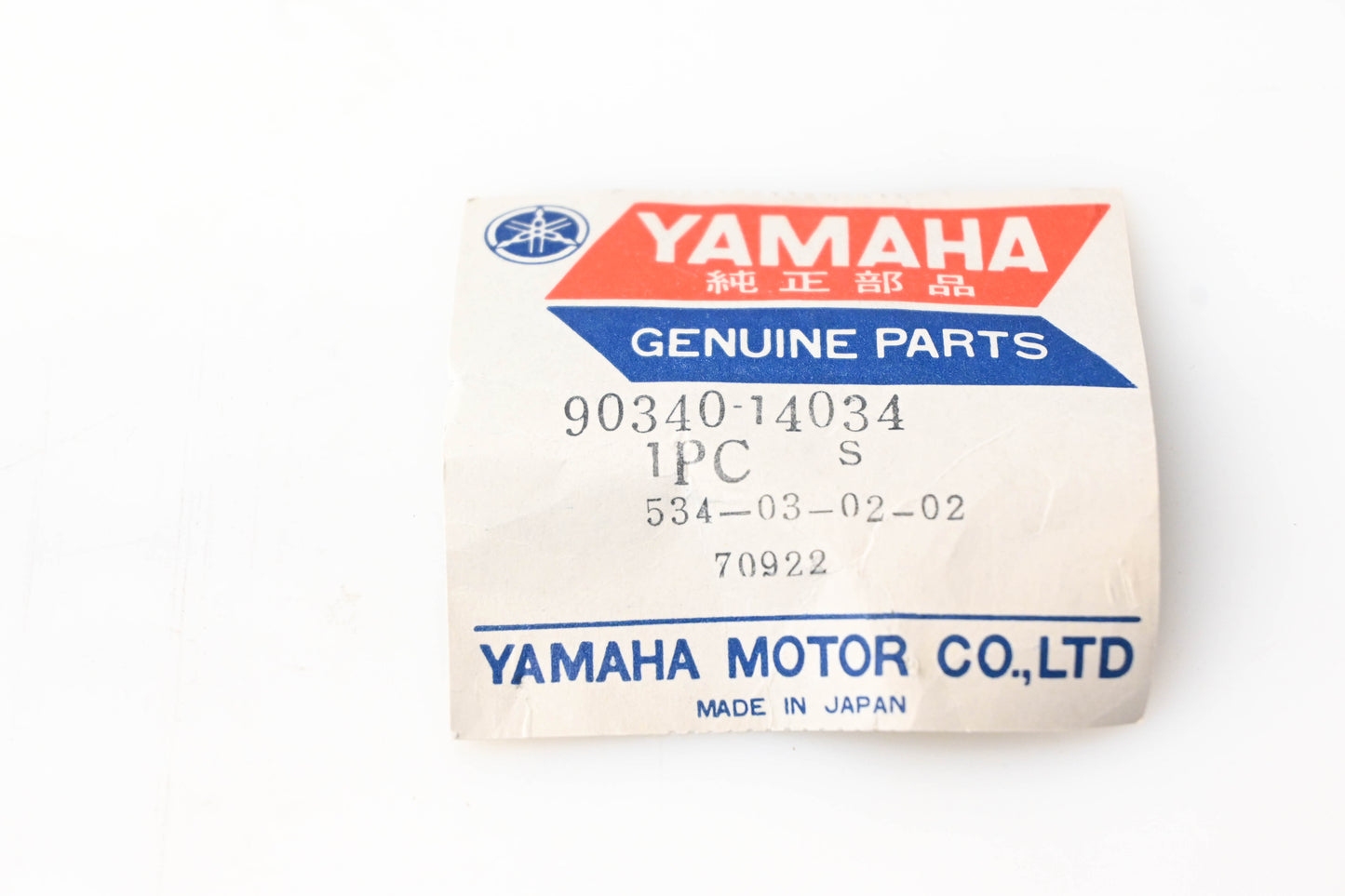 New OEM Yamaha 90340-14034-00 Drain Plug NOS