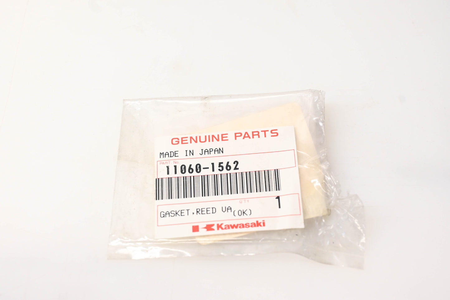New OEM Kawasaki 11060-1562 Reed Valve Intake Gasket NOS