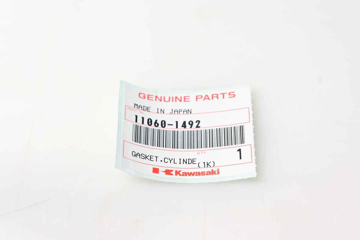 New OEM Kawasaki 11060-1492 Cylinder Gasket NOS