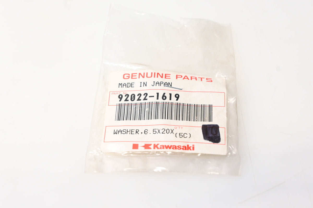 New OEM Kawasaki 92022-1619 Washer NOS