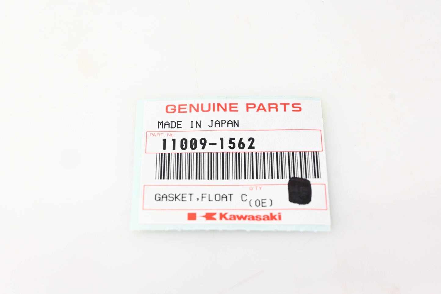 New OEM Kawasaki 11009-1562 Float Gasket NOS