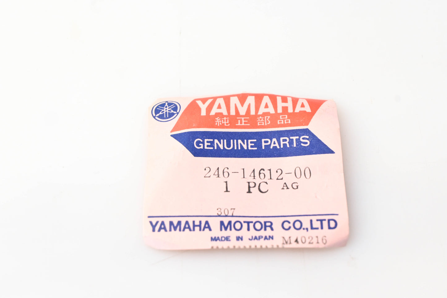 New OEM Yamaha 246-14612-00-00 Muffler Exhaust Ring Nut NOS