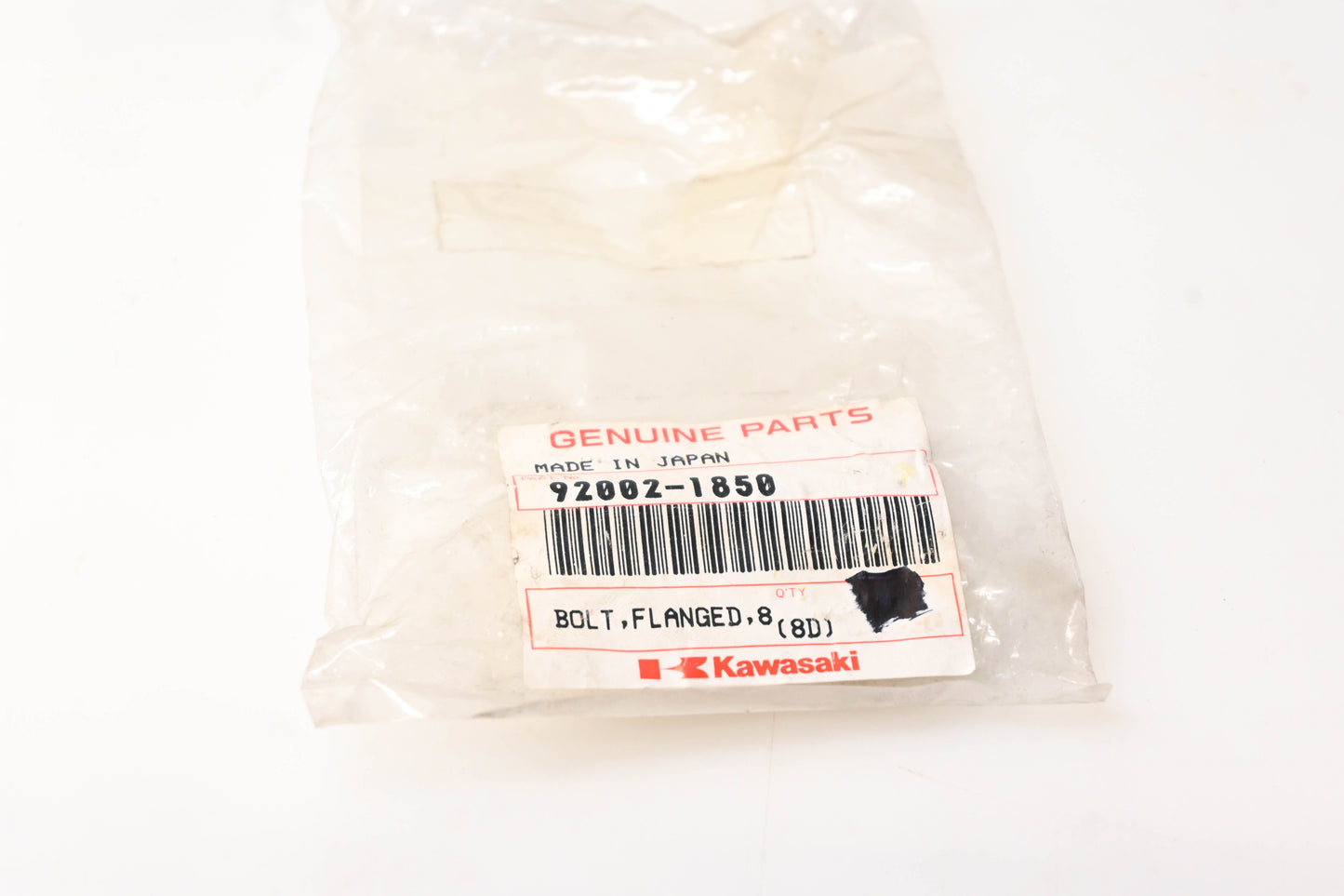 New OEM Kawasaki 92002-1850 Flanged Bolt NOS