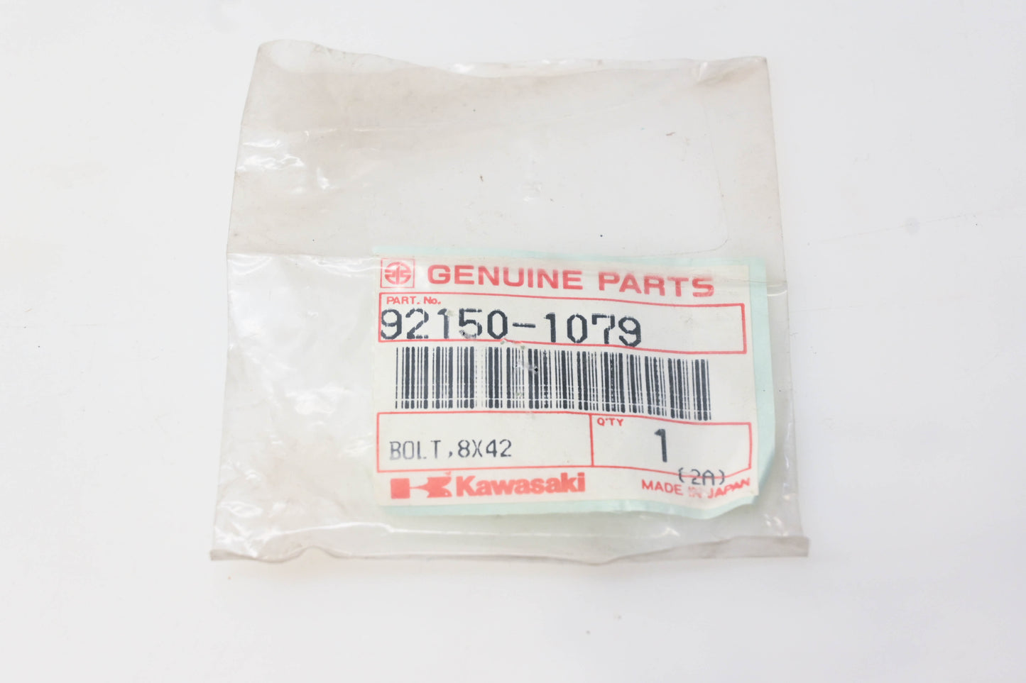 New OEM Kawasaki 92150-1079 Bolt NOS