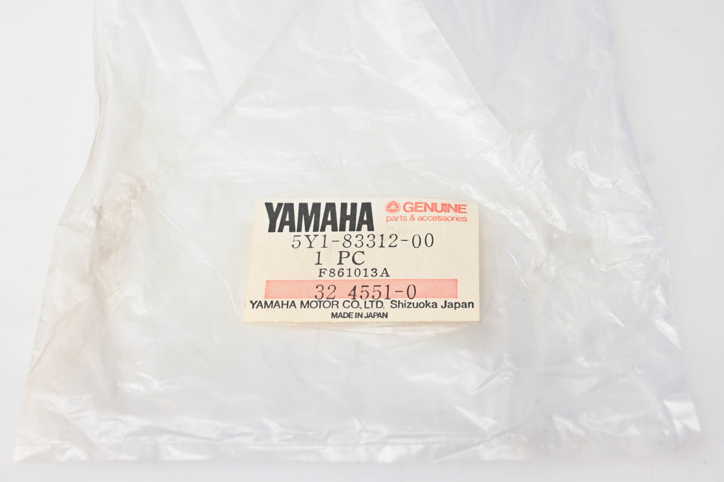 New OEM Yamaha 5Y1-83312-00-00 Flasher Lens NOS