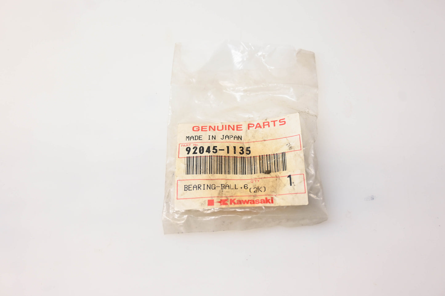 New OEM Kawasaki 92045-1135 Ball Bearing NOS