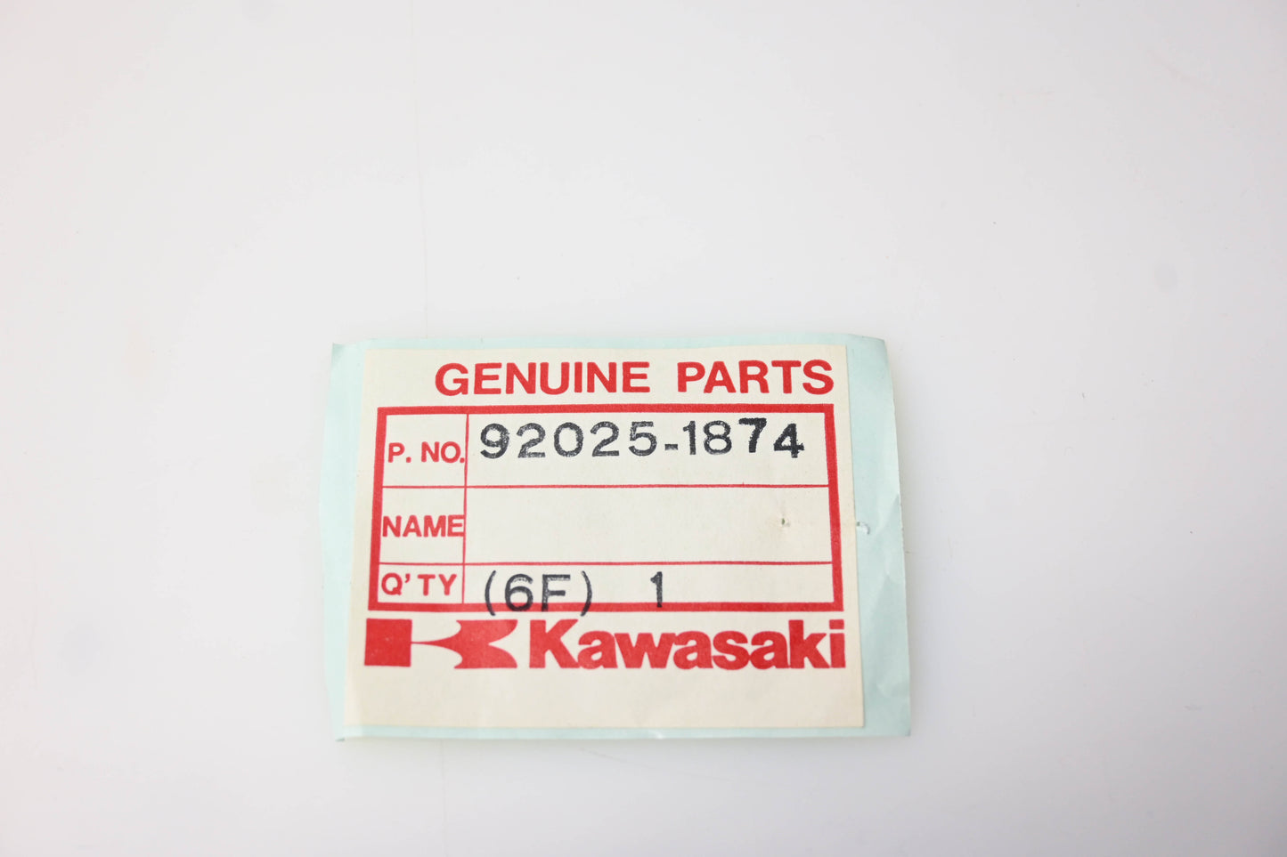 New OEM Kawasaki 92025-1874 2.20T Shim NOS