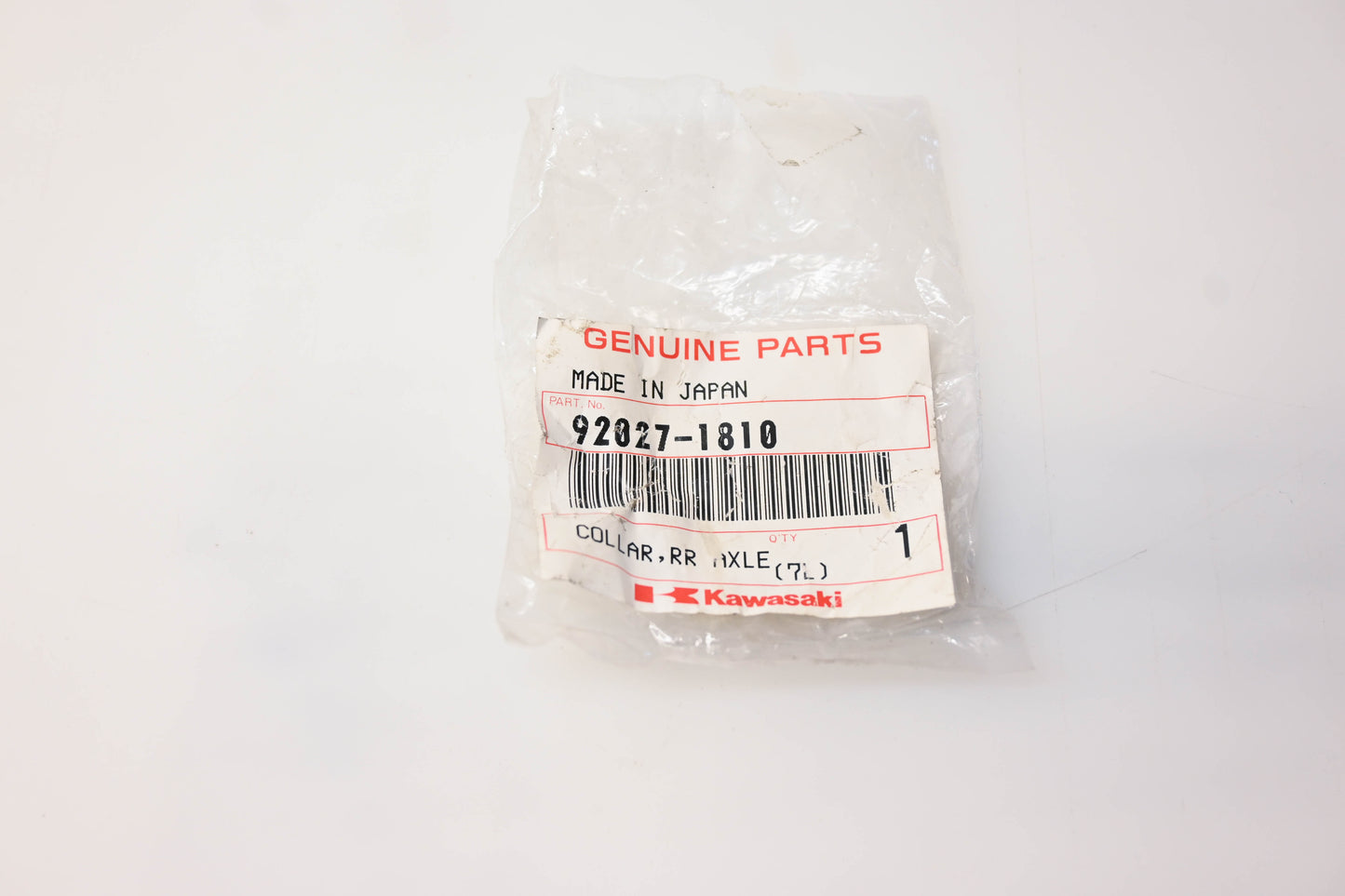 New OEM Kawasaki 92027-1810 Rear Axle Collar NOS