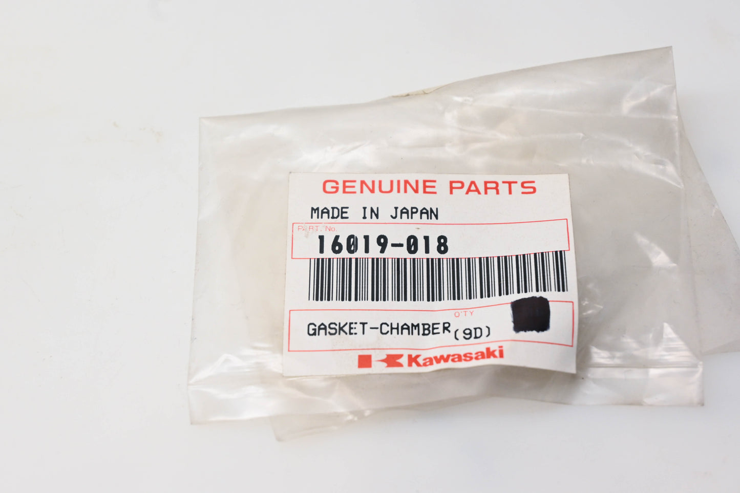New OEM Kawasaki 16019-018 Carburetor Chamber Gasket NOS