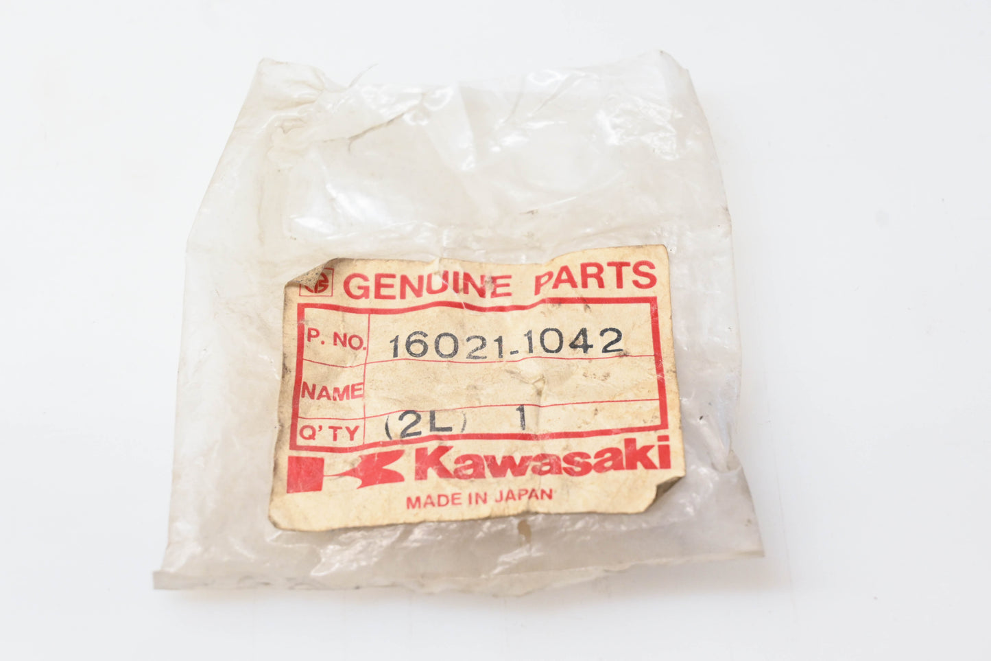 New OEM Kawasaki 16021-1042 Throttle Stop Screw NOS