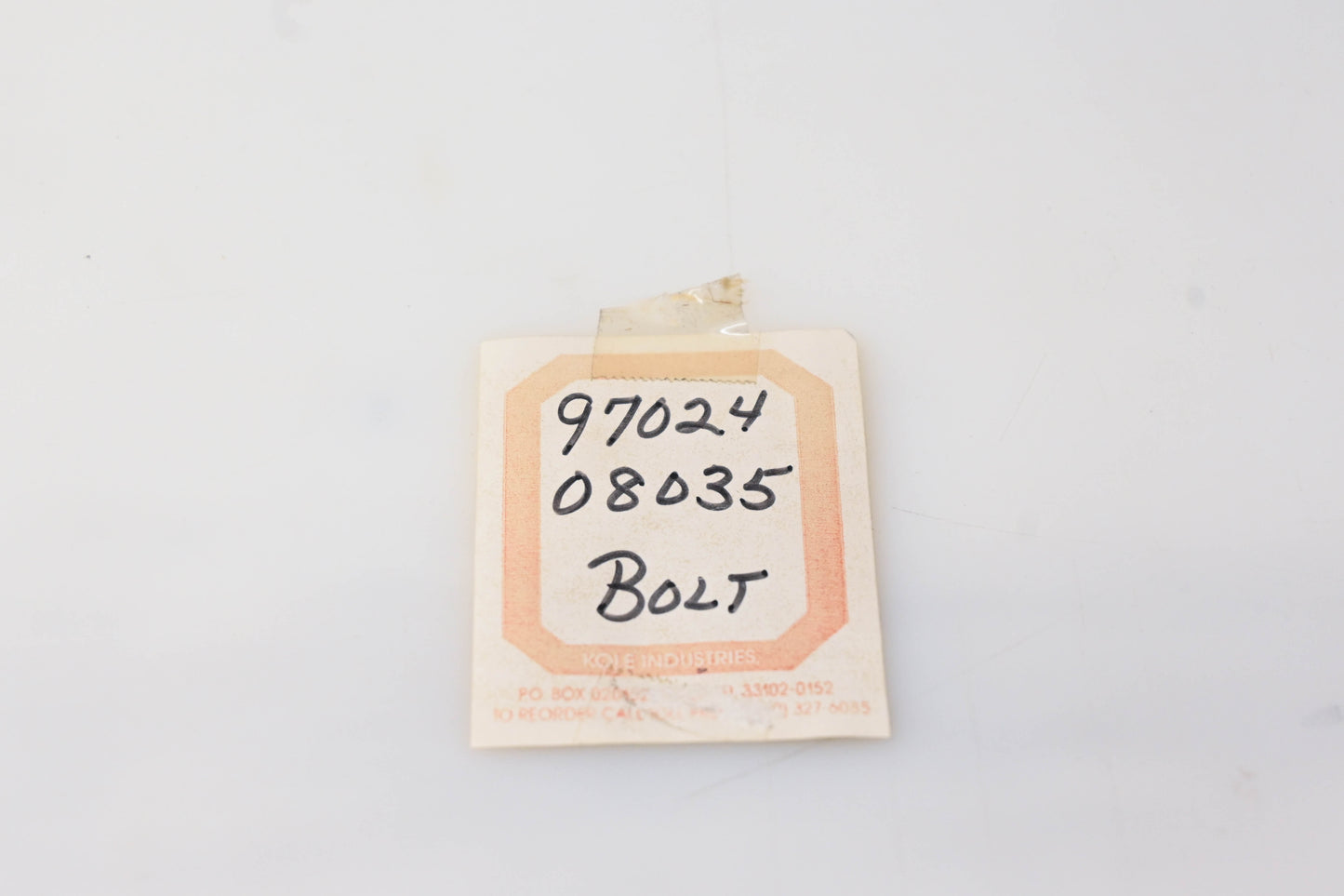 New OEM Yamaha 97024-08035-00 Bolt NOS