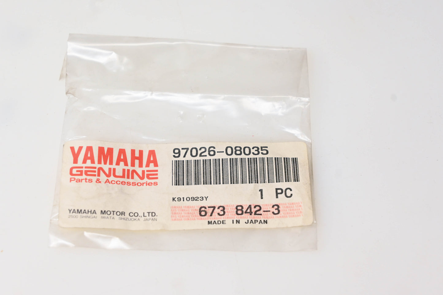 New OEM Yamaha 97026-08035-00 Bolt NOS