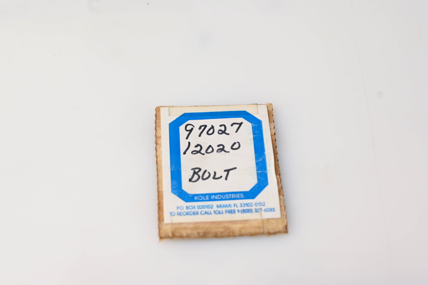 New OEM Yamaha 97027-12020-00 Bolt NOS