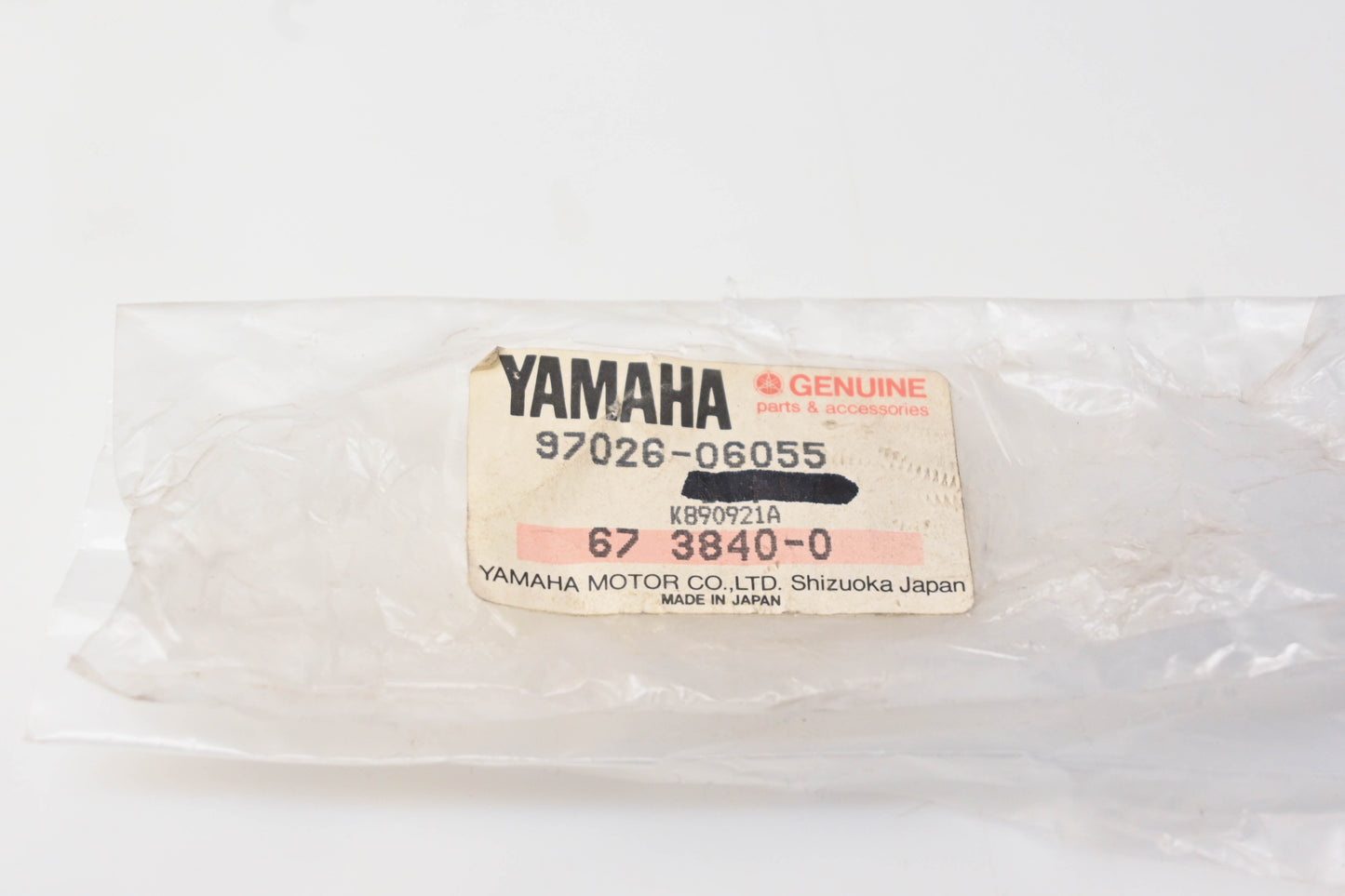 New OEM Yamaha 97026-06055-00 Bolt NOS