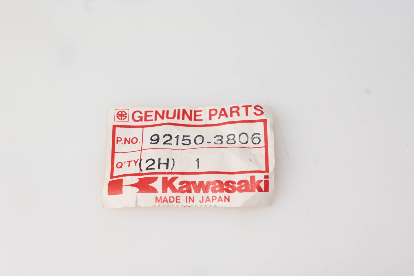 New OEM Kawasaki 92150-3806 Bolt NOS