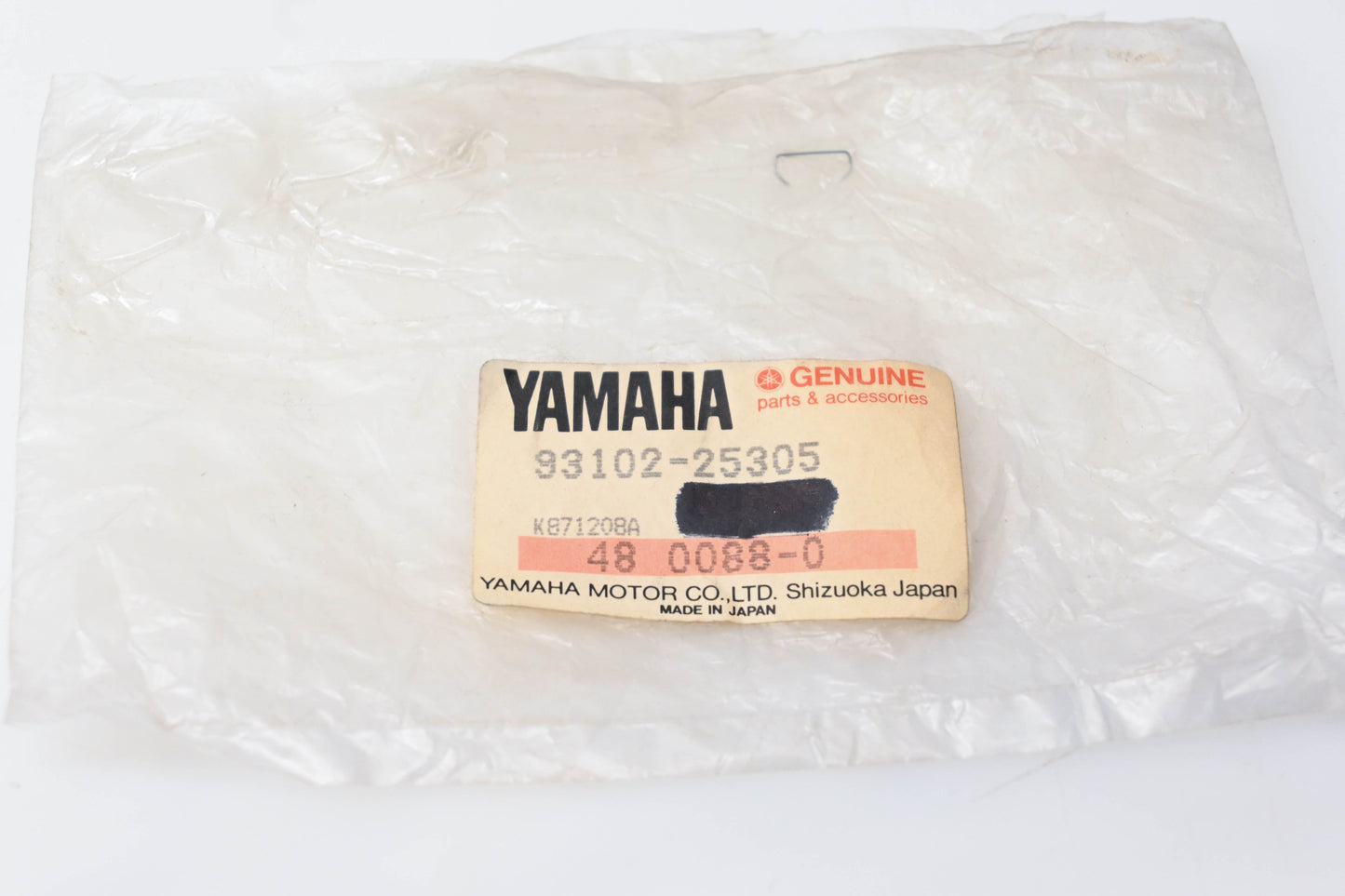 New OEM Yamaha 93102-25305-00 Oil Seal NOS