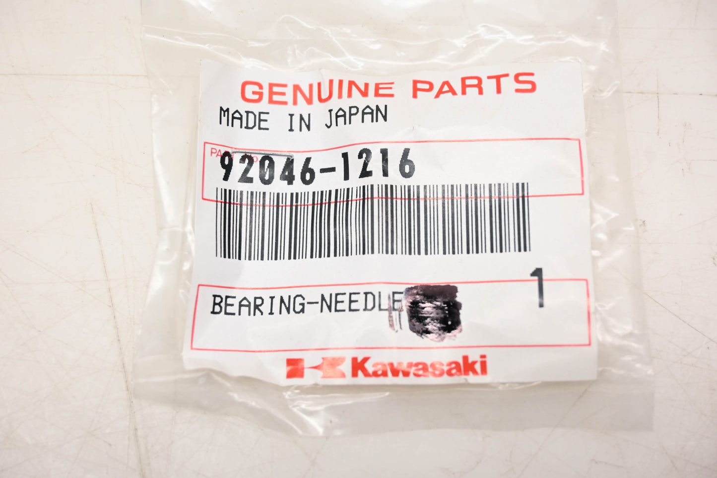 New OEM Kawasaki 92046-1216 Bearing Needle NOS