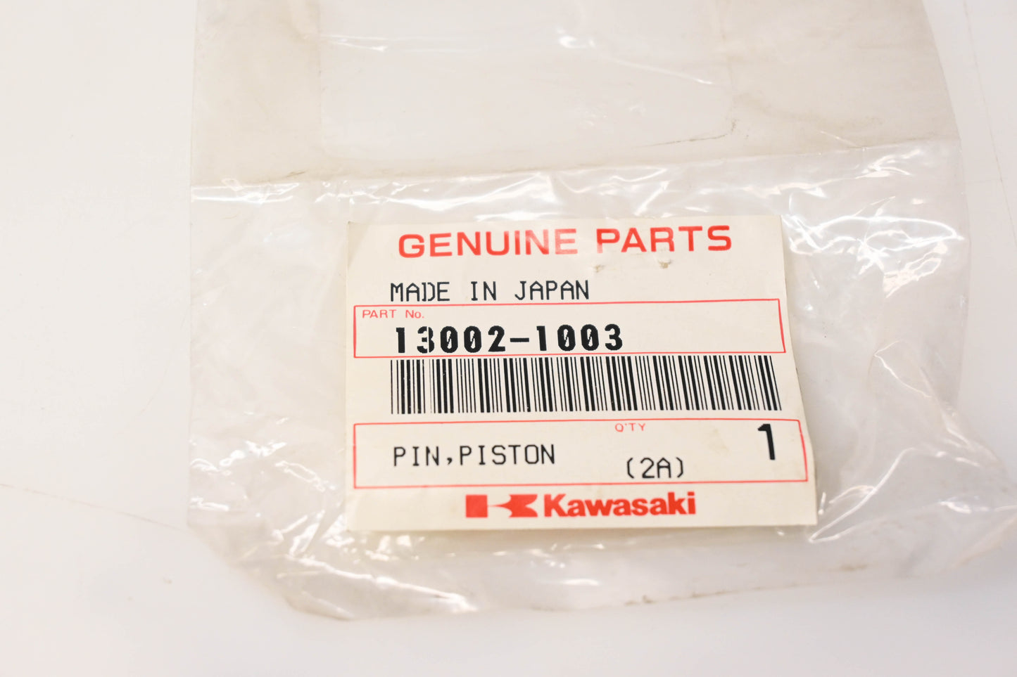 New OEM Kawasaki 13002-1003 Piston Pin NOS